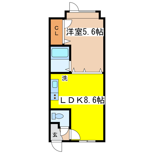 プラザ文苑の間取り