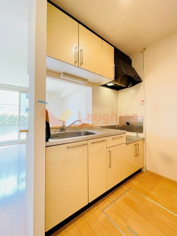 ルーンルディーⅠのキッチン|※同物件の別タイプのお部屋です