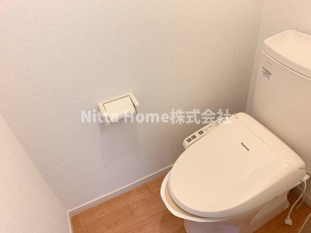 コーポアラモのトイレ|温水洗浄付きのトイレです◇
