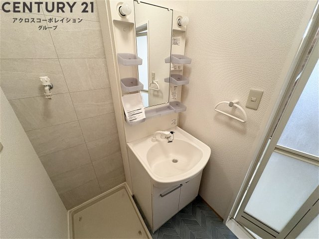 独立洗面台になってます！