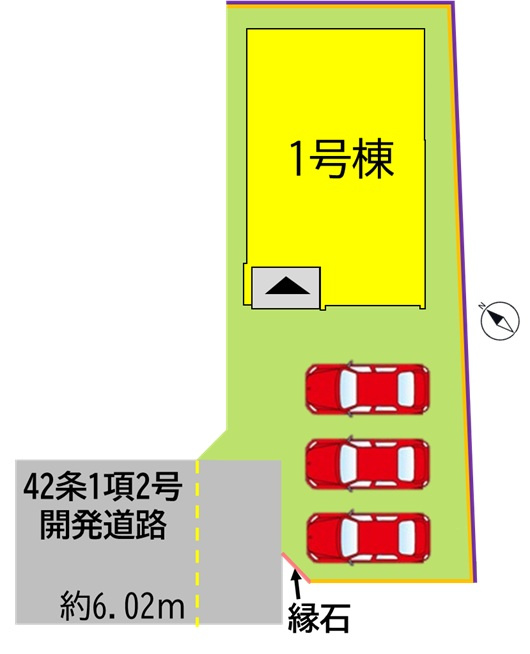 Adoble+アドブル＋小倉南区朽網東2丁目2期　【小倉南区　新築戸建て】の区画図|Adoble+アドブル＋小倉南区朽網東2丁目2期　【小倉南区　新築戸建て】