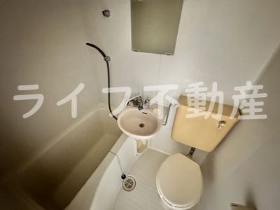メゾン小若江の浴室|日々の暮らしに欠かせないお風呂です