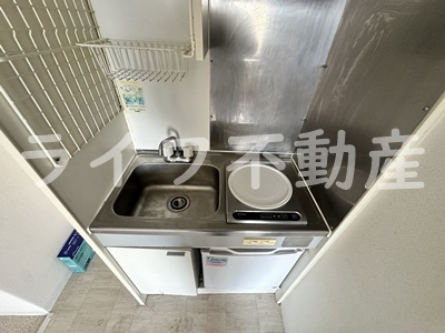 メゾン小若江のキッチン|キッチンでお料理をお楽しみください