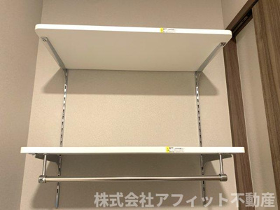 【その他】 | D-residence多治米N | 洗濯機置場上収納