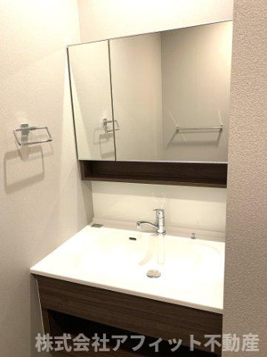 【洗面所】 | D-residence多治米N | 洗髪洗面化粧台