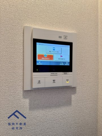ウェルリバービュー天神の防犯設備