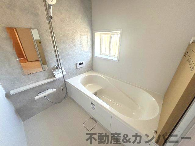 ハートフルタウン下吾川　伊予市下吾川の新築戸建の浴室|日々の暮らしに欠かせないお風呂です