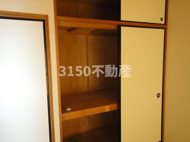 メモリアルコーポＩの収納|押入
