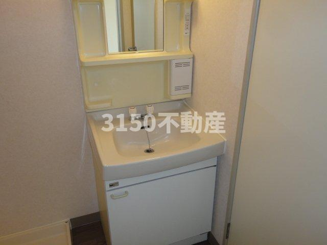 メモリアルコーポＩの洗面所|洗面
