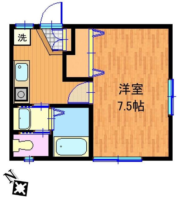 メルペールの間取り