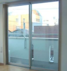 シャルル錦糸町のバルコニー