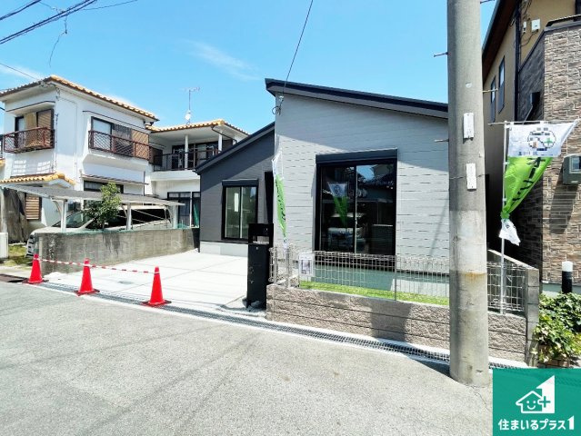 加古川市平岡町土山　第1期　新築一戸建ての外観|安心の10年保証！外観を美しく保ち、雨水で汚れを落とします！気になることがありましたら、お気軽にお問い合わせください！