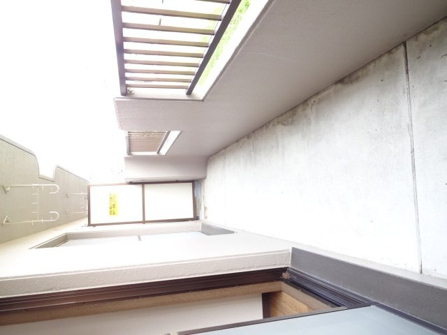 メルベーユⅡのバルコニー