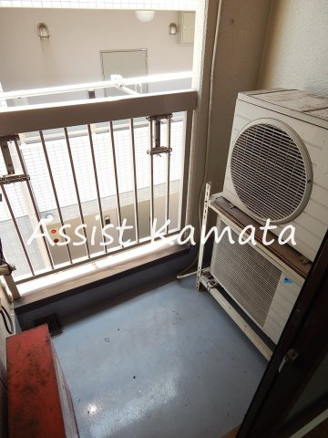 大田区南六郷１丁目の賃貸マンションのバルコニー