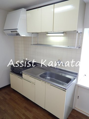 大田区南六郷１丁目の賃貸マンションのキッチン