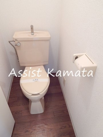 大田区南六郷１丁目の賃貸マンションのトイレ