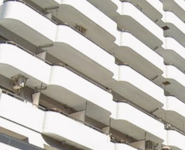 ライオンズマンション門前仲町第6のバルコニー