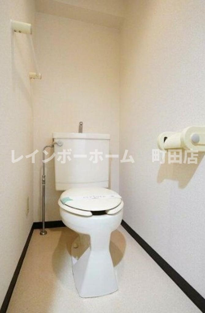 メゾンカルム横浜※初期費用分割あと払いサービス利用可能物件のトイレ