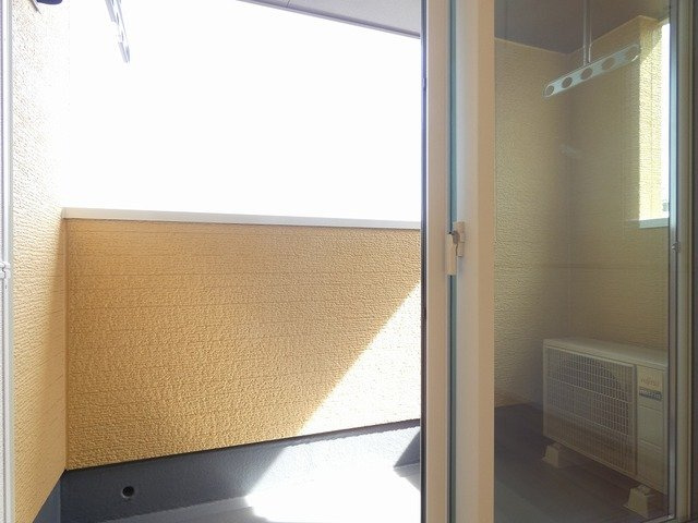 キッサ　Ⅰのバルコニー|バルコニー付きです