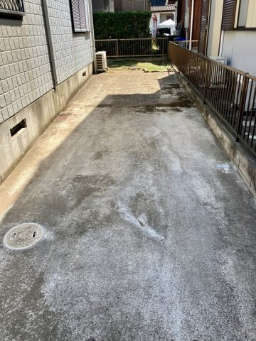 山王町戸建の駐車場|駐車場に車を止められます