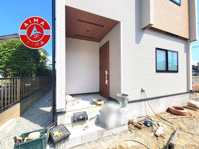 糟屋郡宇美町明神坂1丁目第1-1棟（１号棟）の玄関|おでかけの時も帰った時も、「我が家」を最初に感じでもらえる素敵な空間に。