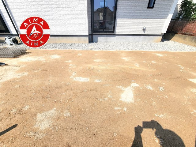 糟屋郡宇美町明神坂1丁目第1-1棟（１号棟）の外観|お庭で自由な時間を過ごせます。