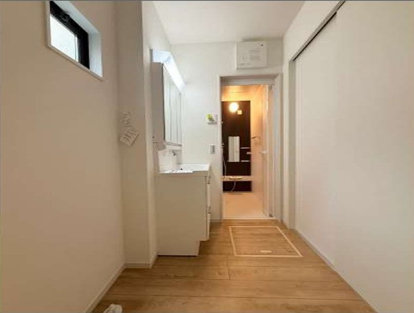 入間市東藤沢８丁目新築戸建の脱衣所