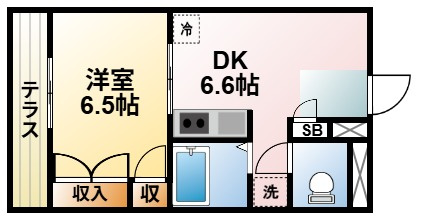 サンヴィレッジシラハタⅢの間取り