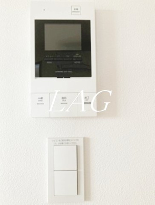 【セキュリティ】 | MAXIV竹ノ塚 | モニター付きインターホンです。