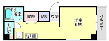 ジョイ福住マンションの間取り