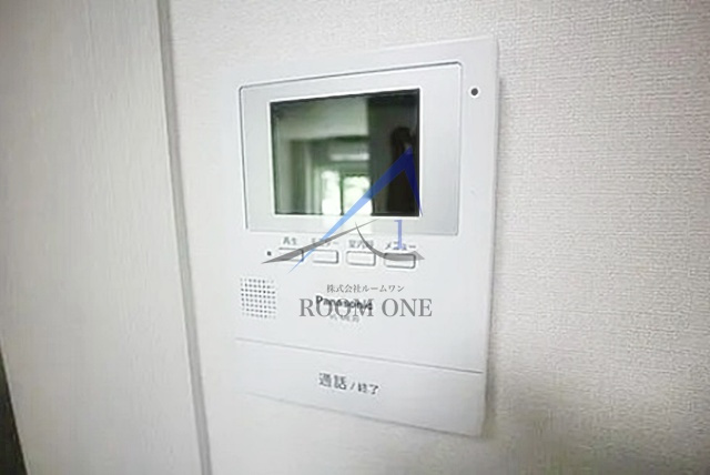 西大井ダイヤマンションのセキュリティ|モニター付インターホンです。