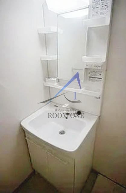 西大井ダイヤマンションの洗面所|洗面台です。