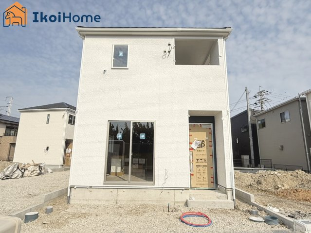 明石市二見町西二見　全3棟　4号棟　新築戸建の外観|陽当たり良好♪オール電化住宅！西二見駅徒歩9分の好立地！小中学校徒歩５分内でお子様も安心♪