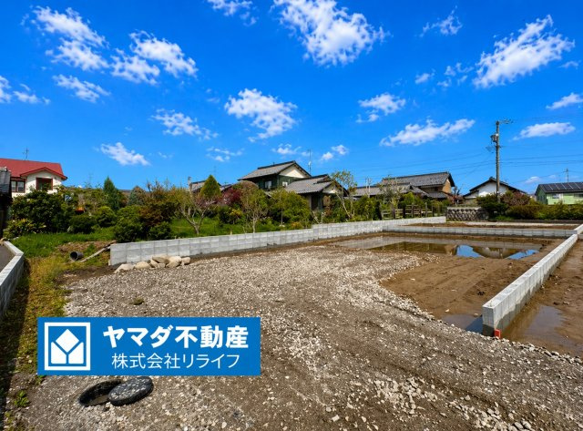 リーブルガーデン　岐阜市東鶉　全6区画分譲の外観|「現地（2026年4月6日）撮影」　
■外観写真　
■ヤマダ不動産　株式会社リライフ　