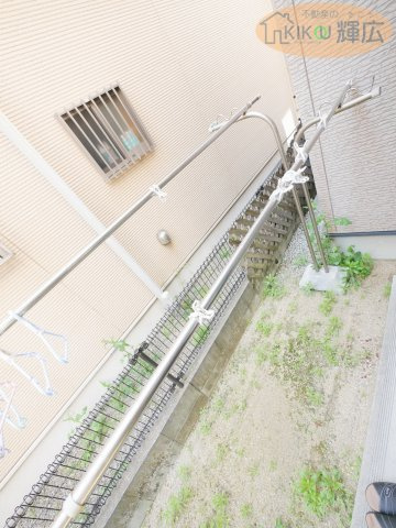 加古川市尾上町口里　中古戸建の庭