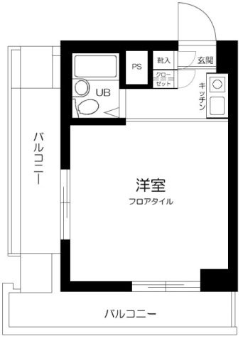 フォーラムイン東京１の間取り|間取りです。