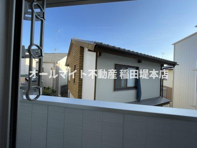 川崎市多摩区中野島５丁目のアパートの展望