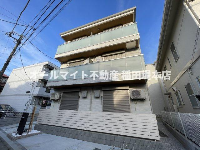 川崎市多摩区中野島５丁目のアパートの外観
