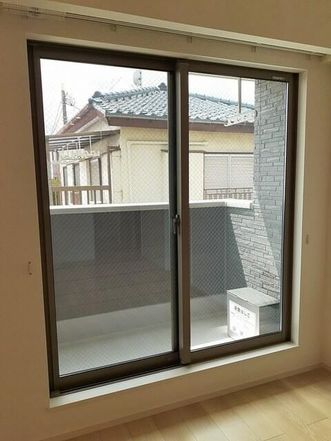 エクセルハイツのバルコニー