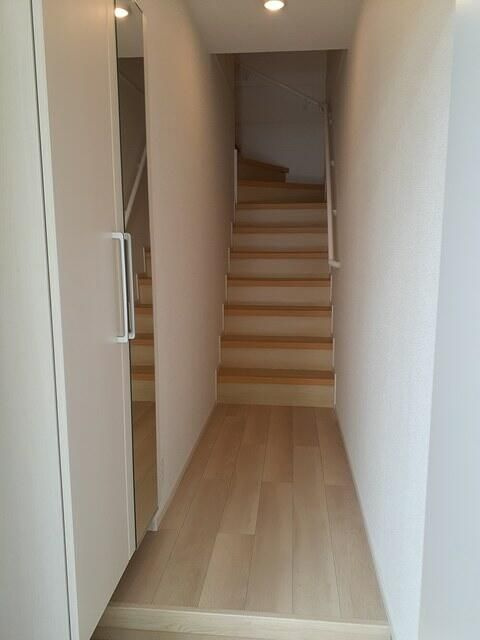 エクセルハイツの玄関