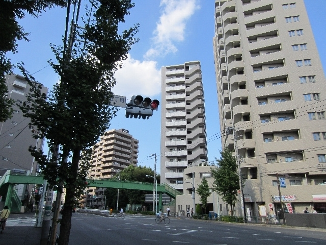王子神谷パークサイドハイツの外観|建物設備も充実しています
