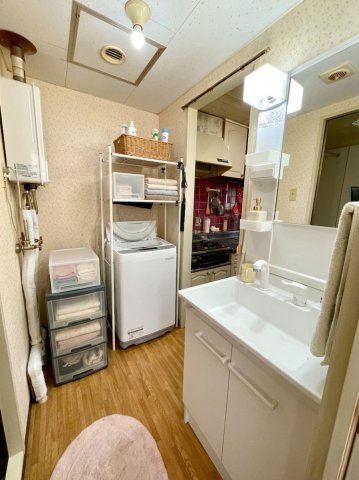 メゾンドルチェ平岸　第2の独立洗面台|※一部CG加工により家具等を消しております。