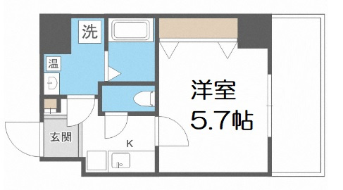 【間取り】 | BLUE西長堀