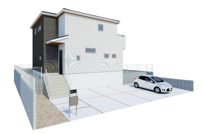 【完成予想図】 | Livele Garden.S堺市南区庭代台1丁 | 土地69坪以上！買物に便利で子育てもしやすい住環境。物件に関するお問い合わせはお気軽にどうぞ。