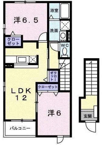 ダンデライオンＣの間取り