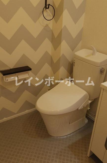 T-フラット2のトイレ