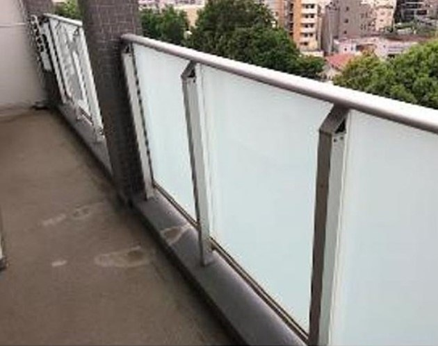 常盤レジデンシア荻窪のバルコニー