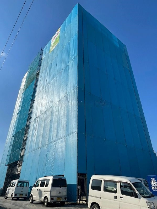 熊本市南区田迎６丁目の賃貸マンションの外観