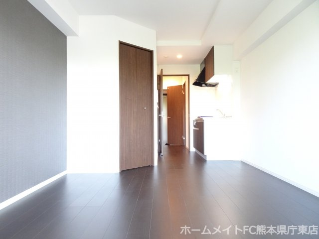 熊本市南区田迎６丁目の賃貸マンションの居間・リビング|※現況優先