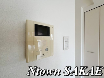 【セキュリティ】 | コンフォート城西 | モニター付きインターホンです
